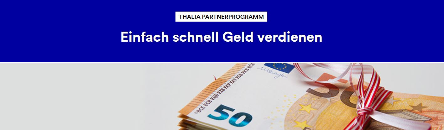 Partnerprogramm bei THalia